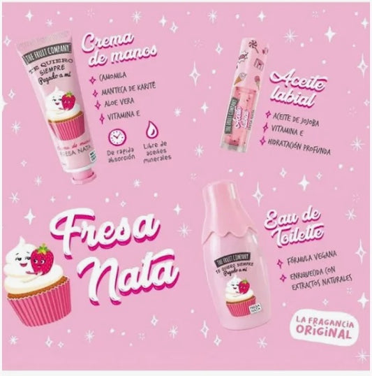 Coffret 4 Pièces / Fraise
Chantilly "The Fruit Company"