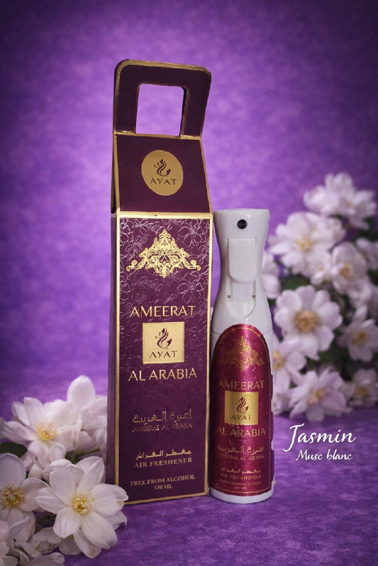 💜 Spray d’ambiance Ameerat Al Arabia – AYAT 320ml