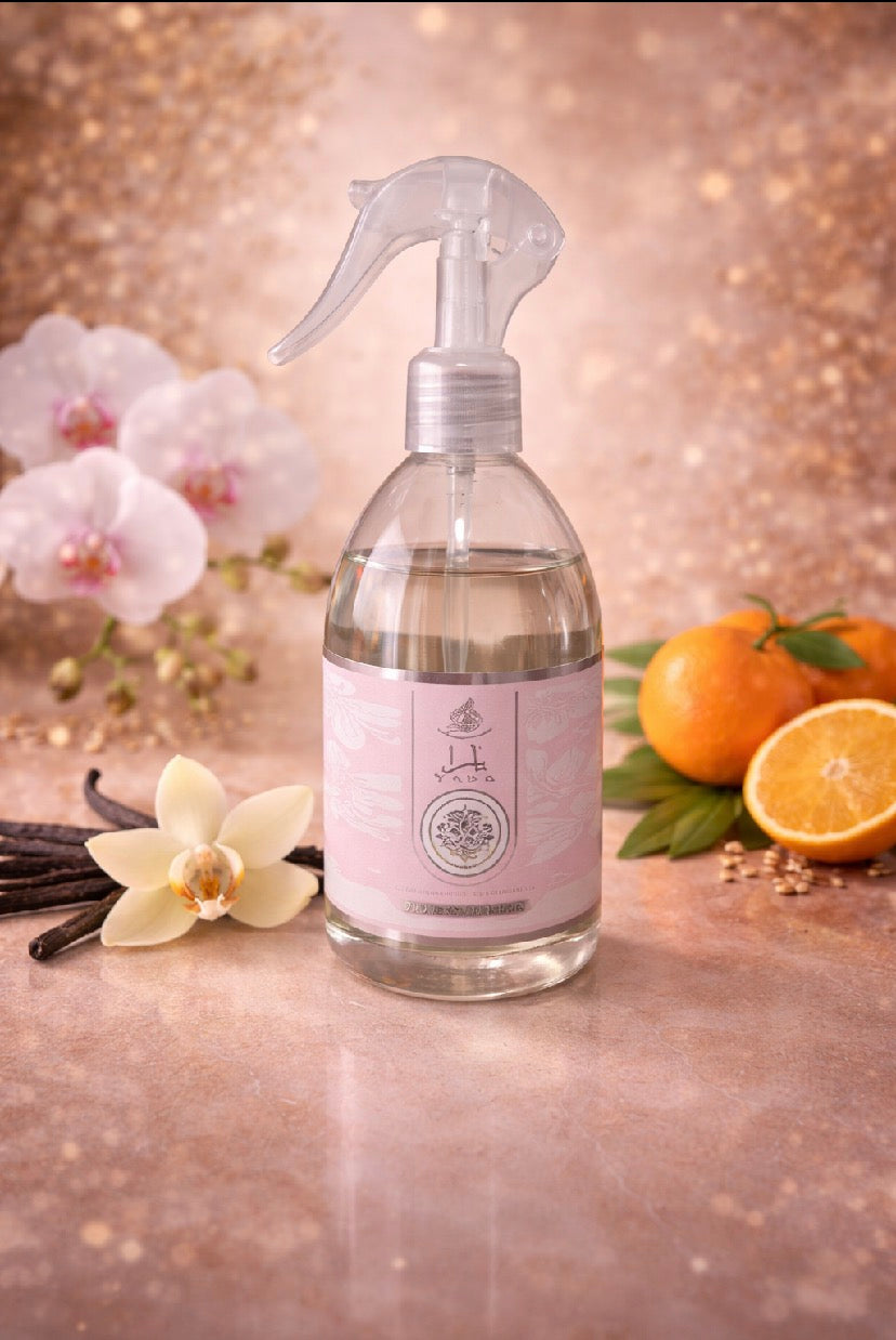 đž Spray dâambiance & textile Yara Rose â DubaĂŻ Flower 250ml