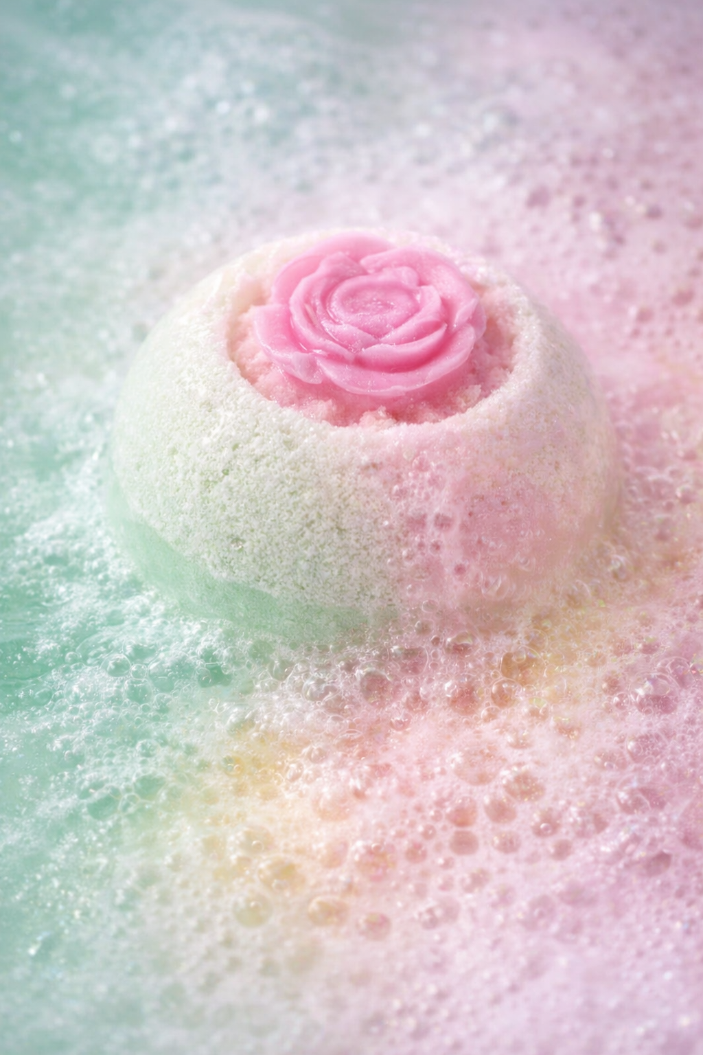 Bombe de bain Thé Rose