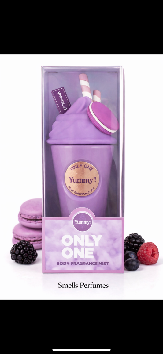 "Yummy Only One" Brume
Parfumée Corps