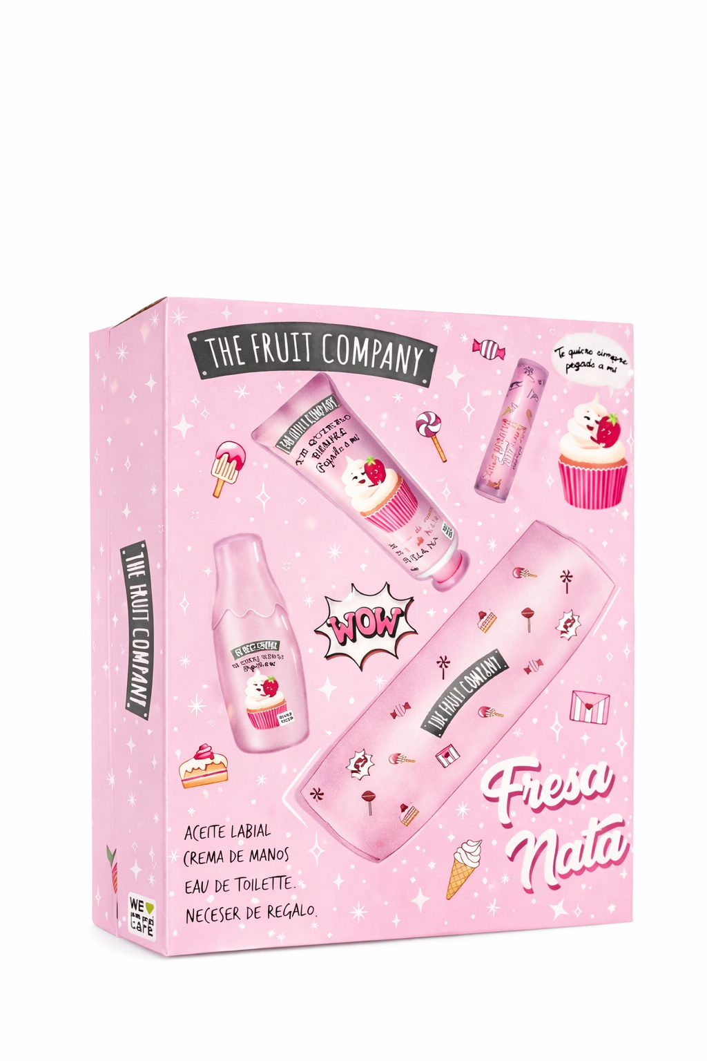 Coffret 4 Pièces / Fraise
Chantilly "The Fruit Company"