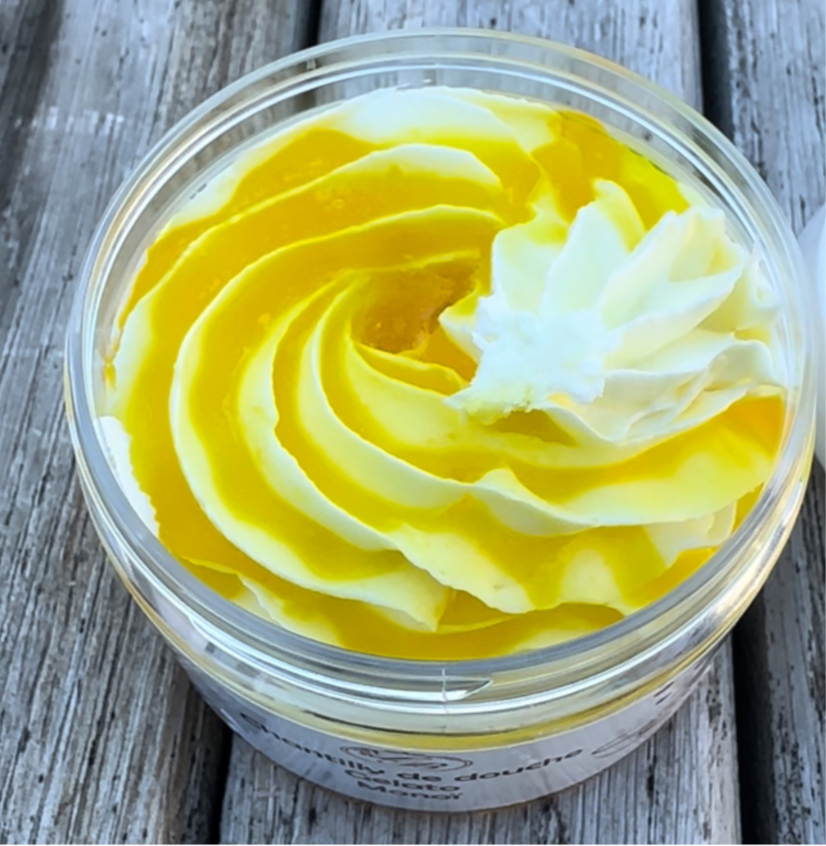 Chantilly de douche et bain 100 g Monoï et son coulis