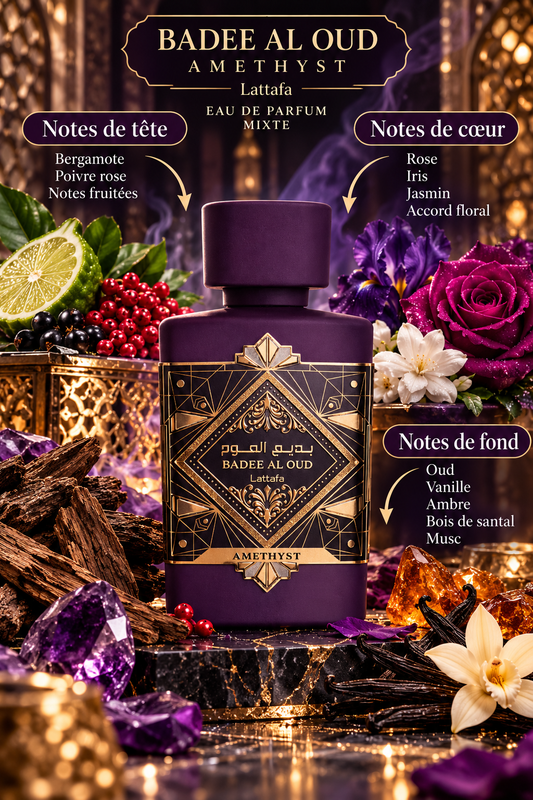 BADEE AL OUD AMETHYST LATTAFA MIXTE ( Dubai )