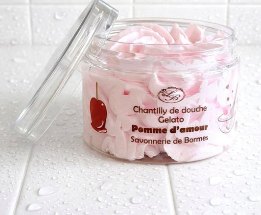 🍎 Pomme d’Amour – Chantilly de Douche