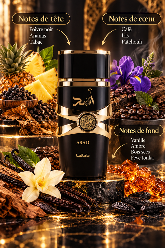 ASAD LATTAFA Parfum Homme Dubai