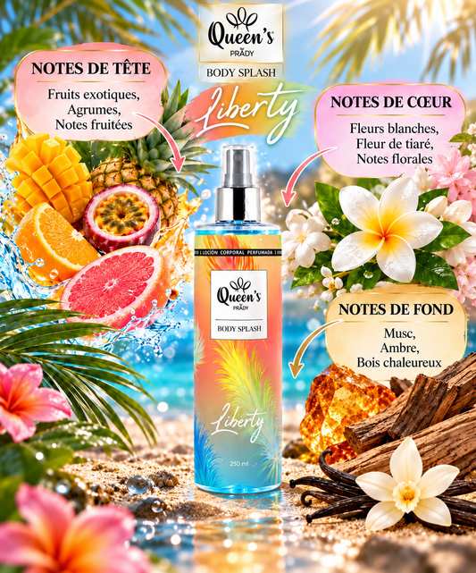 Brume parfumée Corps & Cheveux Queen’s by Prady LIBERTY