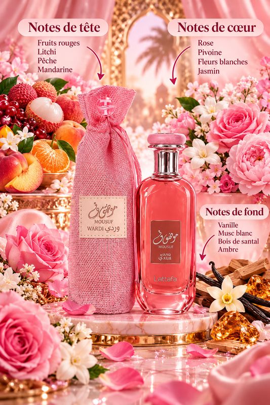 Moussuf Wardi parfum femme