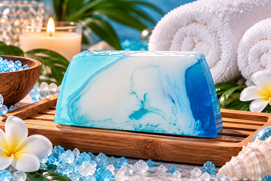 Tranche de savon  *bleue Diamond*