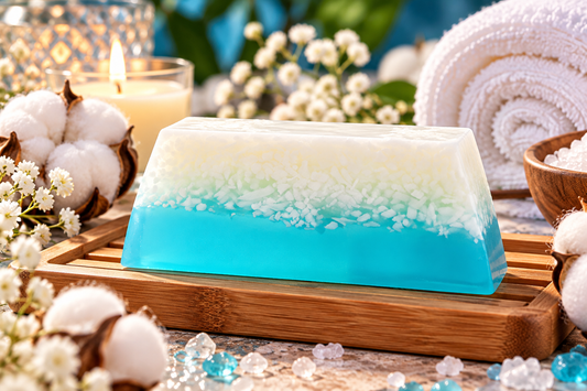 Tranche de savon  *FLEUR DE COTON*