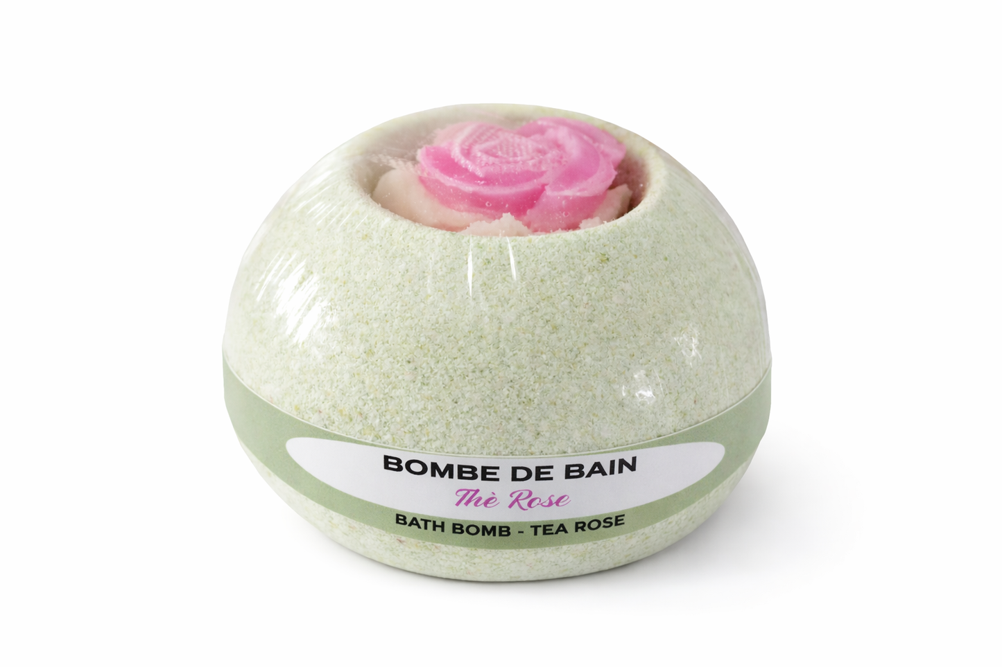 Bombe de bain Thé Rose