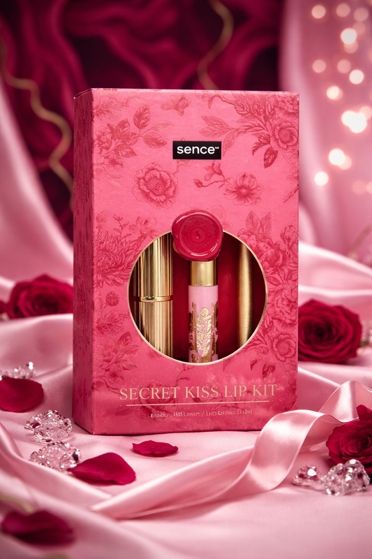 Coffret de Maquillage des Lèvres  "secret  kiss"
