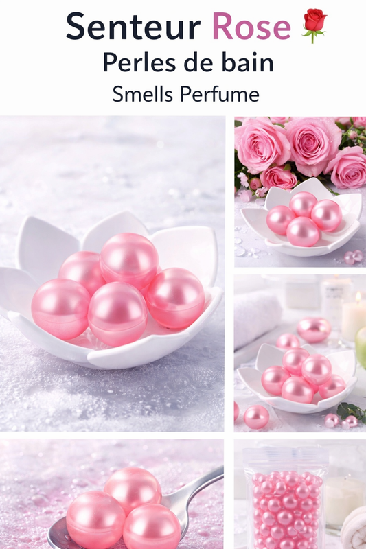 Perles de bain au soja