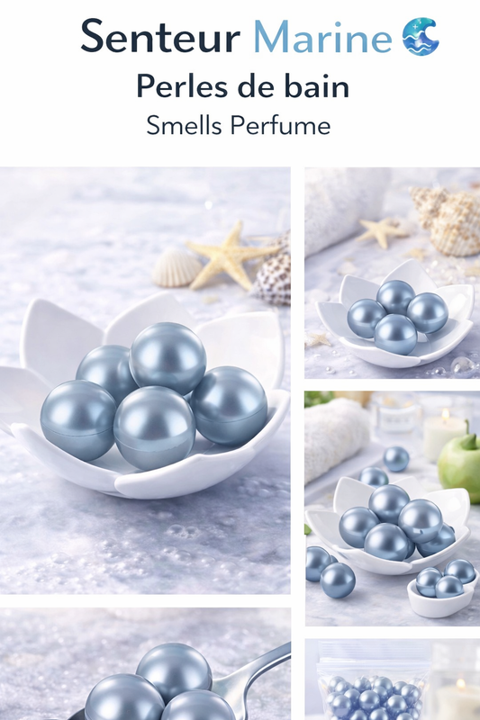 Perles de bain au soja