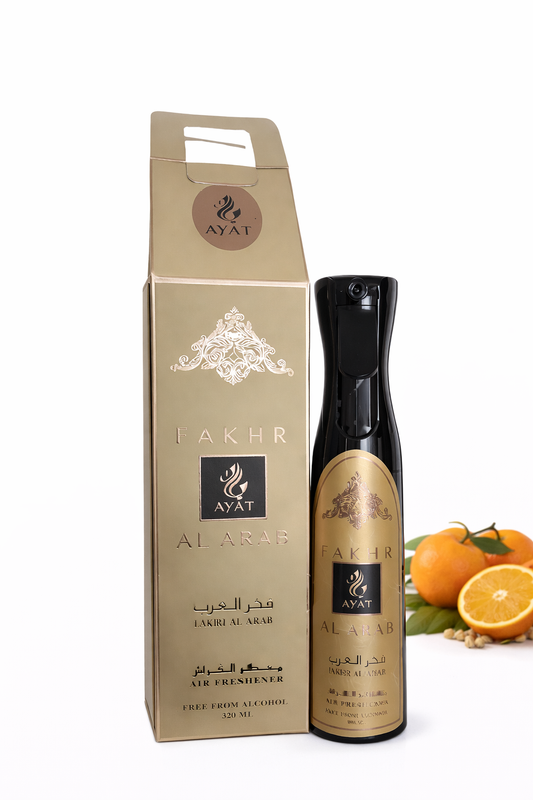 🍐🌸 Spray d’ambiance Fakhr Al Arab – AYAT 320ml