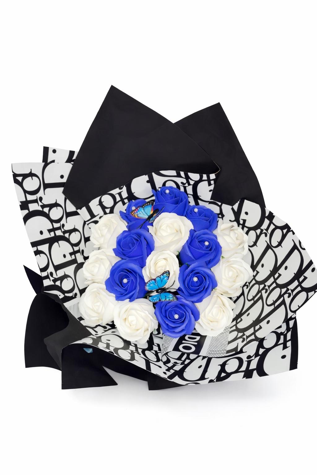 BOUQUET 18 ROSES DE SAVONS