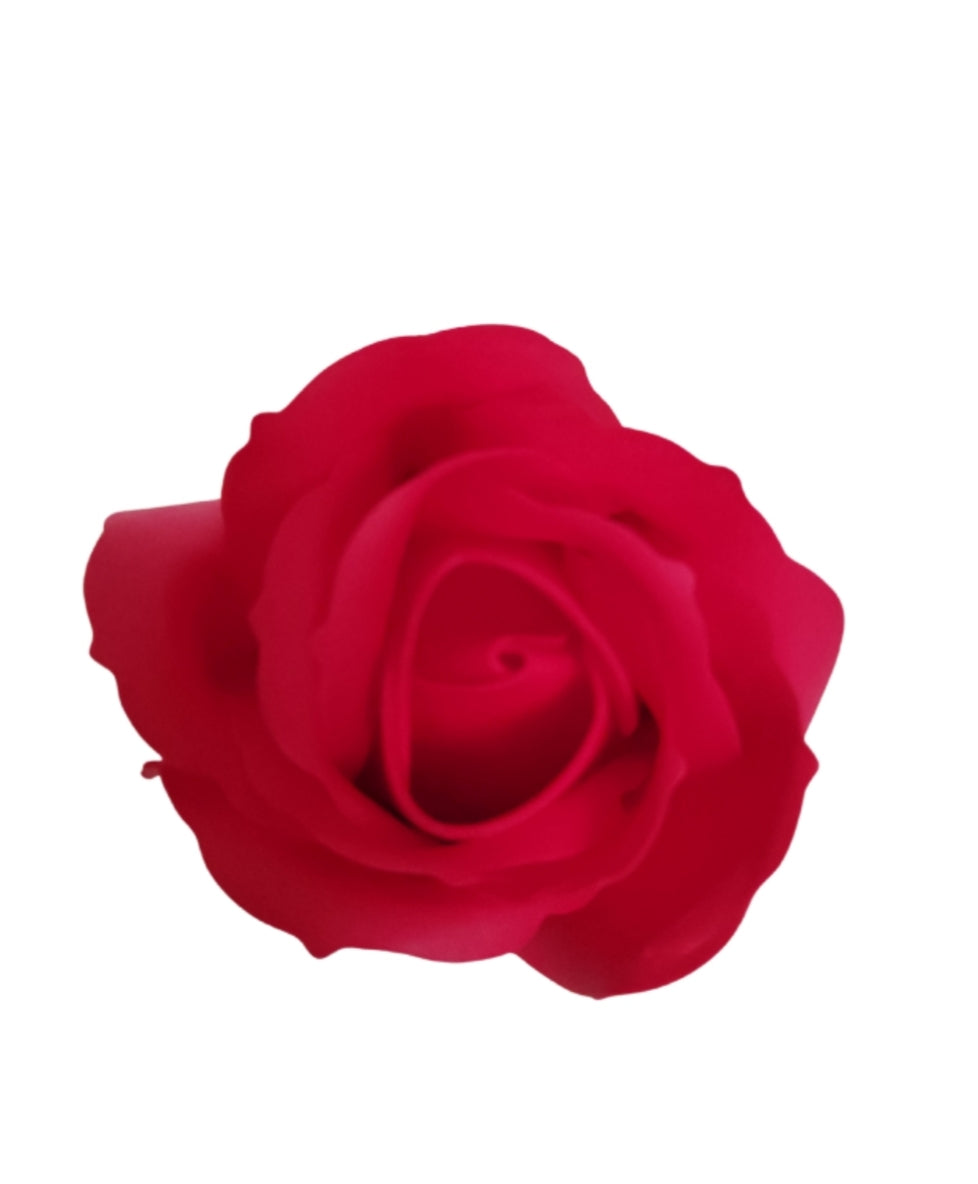ROSE DE SAVON ROUGE À L'UNITÉ